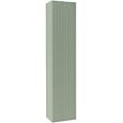 GODART - Meuble colonne salle de bain strié 140 cm suspendu - Vert mat - Karaib 2 - vignette