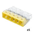 WAGO - Pot de 30 bornes de connexion automatique S2273 2,3 et 5 entrées - vignette