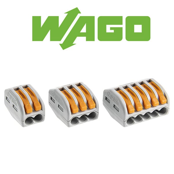 WAGO - WAGO Sachet 30 Bornes (10X2E+15X3E+5X5E) S222 connexion automatique Blibox - large