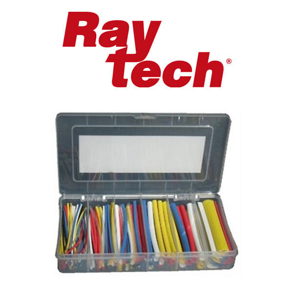 RAYTECH - RAYTECH THERMO MINI MIX-MULTICOLOR Assortiment gaines thermo-rétractables prédécoupées - large