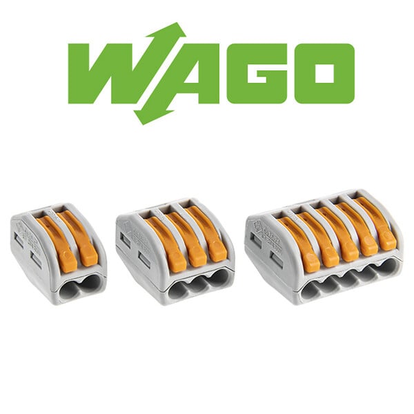 WAGO - Valisette 50 bornes pour fils souples et rigides WAGO - large