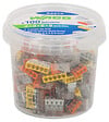 WAGO - WAGO - Pot de 100 mini bornes 2, 3, 5 et 8 entrées S2273 de connexion automatique - vignette