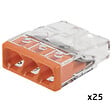 WAGO - Pot de 50 bornes de connexion automatique S2273 2,3,5 et 8 entrées - vignette