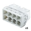 WAGO - Pot de 50 bornes de connexion automatique S2273 2,3,5 et 8 entrées - vignette