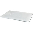 GODART - Receveur de douche 80x120 extraplat antidérapant blanc effet texturé avec bonde - Ceane - vignette