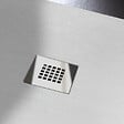 GODART - Receveur de douche 90x120 extraplat antidérapant blanc effet texturé + bonde - Ceane - vignette