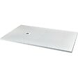 GODART - Receveur de douche 90x120 extraplat antidérapant blanc effet texturé + bonde - Ceane - vignette