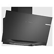 BOSCH - hotte décorative murale 90cm 51db 441m3/h noir - DWK91LT60 - vignette