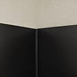 AURLANE - Pack 2 Panneaux Muraux en Aluminium Noir 90x210 cm + Profilés Noir - WALL'IT - vignette