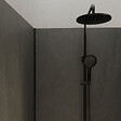 AURLANE - Pack 3 Panneaux Muraux Pierre Ardoise 90x210cm et Profilés Noirs - STONE'IT - vignette