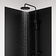 AURLANE - Pack 2 Panneaux Muraux en Aluminium Noir 90+120x210cm + Profilés Noir - WALL'IT - vignette