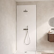 AURLANE - Panneau mural aluminium Blanc 100 x 250 cm - WALL'IT - vignette