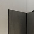 AURLANE - Pack 3 Panneaux Muraux Pierre Ardoise 90+120+90 x 210cm et Profilés Noirs - STONE'IT - vignette