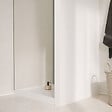 AURLANE - Pack 3 Panneaux Muraux Aluminium Ivoire 90x210 cm avec Profilés Chrome - WALL'IT - vignette