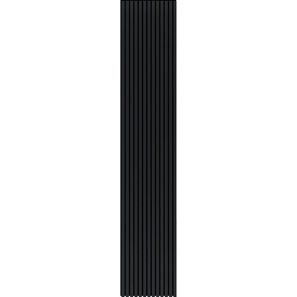 PROTOCOLE HOME - Panneau mural acoustique et décoratif BELLA HAIR 278 x 60 cm MDF premium COLIS DE 4 PIECES - large