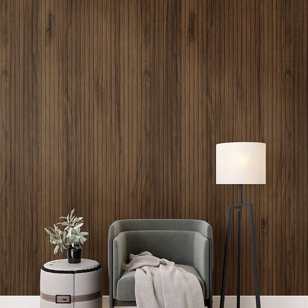 PROTOCOLE HOME - Lambris MDF décoratif BEATS 275 x 59,9 x 1,2 cm - large