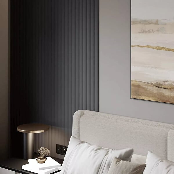 PROTOCOLE HOME - Lambris MDF décoratif 275 x 59,9 x 1,6 cm - large