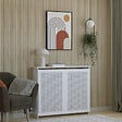 PROTOCOLE HOME - Lambris MDF décoratif 275 x 59,9 x 1,6 cm - surface lisse pour peinture - vignette