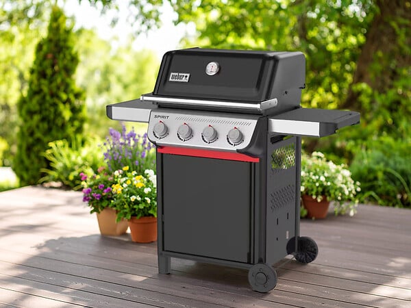 WEBER - Barbecue à gaz Spirit E-410 + Set d'accessoires clipsables Weber Works + Kit de préparation et de service - Weber - large