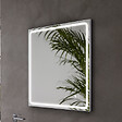 PLANETE BAIN - Miroir Salle de Bain - 60x80 cm - Anti-buée - Rectangulaire - avec Éclairage Led - MIA - vignette
