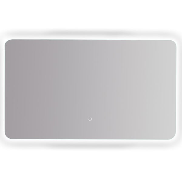 PLANETE BAIN - Miroir Salle de Bain - 120x70 cm - Rectangulaire - avec Éclairage Led - ORGANIC - large