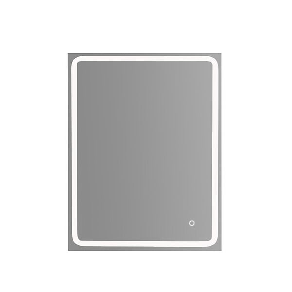 PLANETE BAIN - Miroir Salle de Bain - 70x80 cm - Rectangulaire - avec Éclairage Led - MIA - large