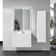 PLANETE BAIN - Miroir Salle de Bain - 70x80 cm - Rectangulaire - avec Éclairage Led - MIA - vignette