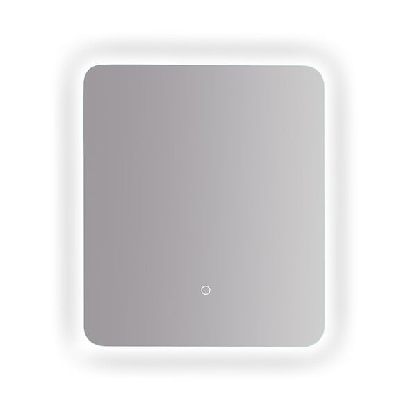 PLANETE BAIN - Miroir Salle de Bain - 60x80 cm - Rectangulaire - avec Éclairage Led - ORGANIC - large