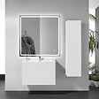 PLANETE BAIN - Miroir Salle de Bain - 80x80 cm - Carré - avec Éclairage Led - MIA - vignette