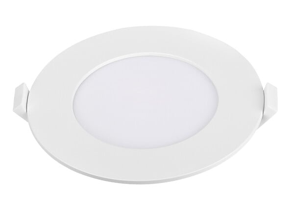 HELLERMANNTYTON - Spot LED à encastrer 6W Diam ext 120mm int 95mm 360 lm 3000K Blanc chaud-PANASONIC - large