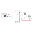 THERMADOR - Ballon de stockage pour circuit primaire eau chaude ou froide 1000 L - THERMADOR - BREV1000HE - vignette