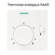 SIEMENS - Thermostat analogique RAA31-SIEMENS - vignette