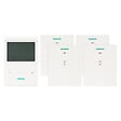 SIEMENS - Pack programmateur fil pilote 4 ordres 3 zones + 4 récepteurs  RDE100.1FPRFS+4RCR100FPRF-SIEMENS - vignette