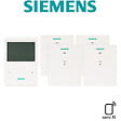 SIEMENS - Pack programmateur fil pilote 4 ordres 3 zones + 4 récepteurs  RDE100.1FPRFS+4RCR100FPRF-SIEMENS - vignette