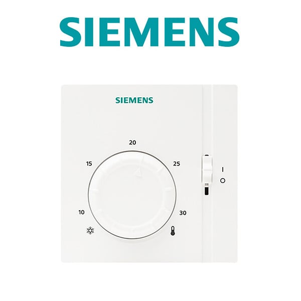 SIEMENS - Thermostat d'ambiance filaire RAA31 - RAA31- réf : RAA31 - large