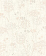 RASCH - Papier peint intissé Vei motif fleurs de panais - Blanc - vignette