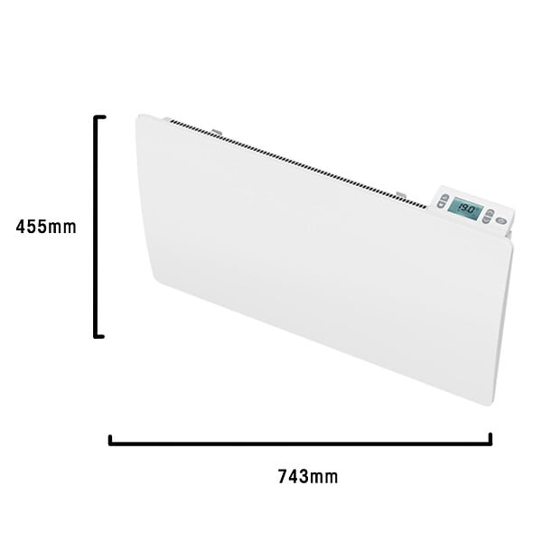 BATILEC - Radiateur chaleur douce Céramique + Film MIKKI 1500w-BATILEC - large