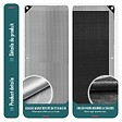 VOUNOT - Bâche de Protection en Polyéthylène resistant et impermeable 240g/m² gris et noir 1.5x6m - vignette