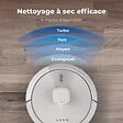AENO - AENO Aspirateur Robot Connecté RC4S 4000PA Blanc - Performances Haut de Gamme avec Station de Chargement Auto - vignette