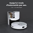 AENO - AENO Aspirateur Robot Connecté RC4S 4000PA Blanc - Performances Haut de Gamme avec Station de Chargement Auto - vignette