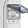 BATILEC - Coffret électrique piscine avec horloge électronique + ID 40A 30mA AC + 2 DISJ 16A + 2 PRISES-BATILEC - vignette