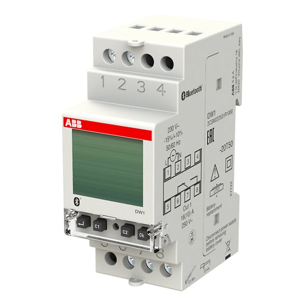 ABB - Horloge semaine digitale DW1-ABB - large