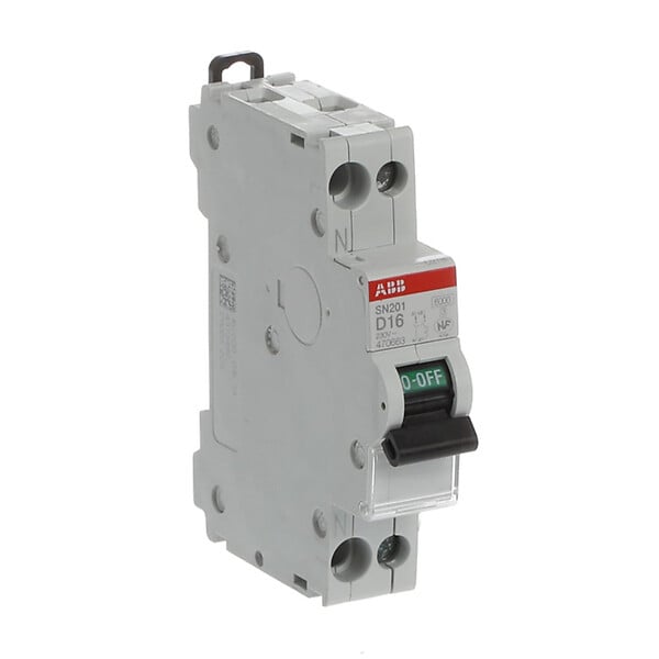ABB - Disjoncteur Ph+N SN201 - 16A - 6kA - Courbe D - large