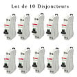 ABB - ABB Lot de 10 disjoncteurs Ph+N raccordement Vis 20A-4,5Ka - Courbe C - vignette
