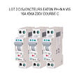 EATON CAPRI - EATON Lot de 3 disjoncteurs 16A Ph+N 45kA 230V courbe C à vis, protection fiable et conforme EN 60898 - vignette
