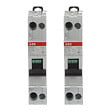 ABB - ABB Lot de 2 disjoncteurs Ph+N raccordement Vis 10A-4,5Ka - Courbe C - vignette