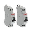 ABB - ABB Lot de 2 disjoncteurs Ph+N raccordement Vis 16A-4,5Ka - Courbe C - vignette