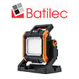 BATILEC - Projecteur de chantier 4000 lm + 5 adaptateurs 18-20V Compatible pour batterie Black & Decker, Bosch, Dewalt, Makita, Metabo, Milwaukee et Stanley - IP65 - vignette