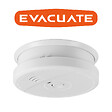 EVACUATE - Lot de 4 détecteurs de fumée NF autonomie 5 ans-EVACUATE - vignette