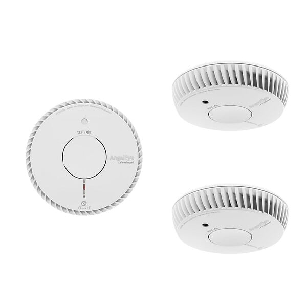 ANGELEYE - Lot de 3 détecteurs de fumée NF autonomie 5ans-garantie 10 ans-AngelEye - large